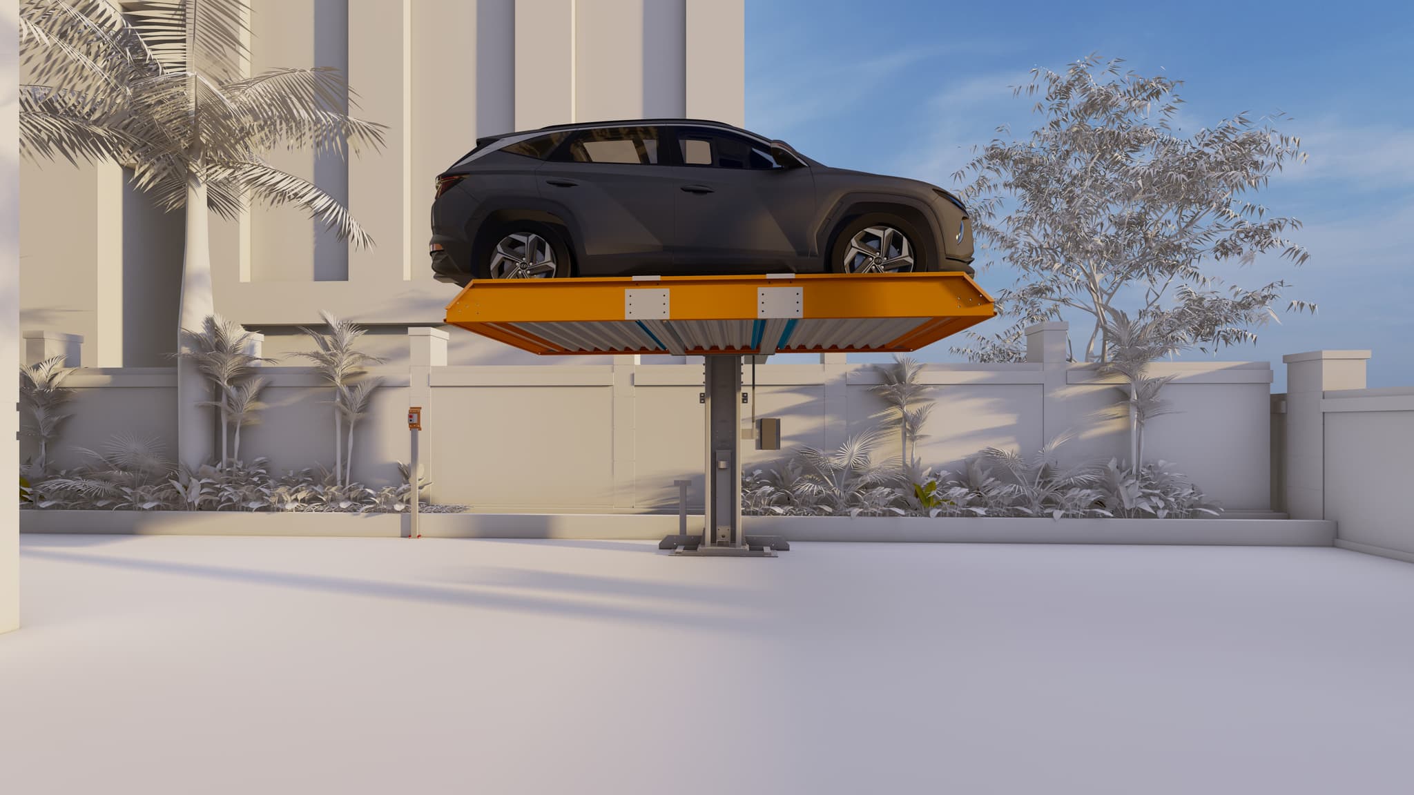 Cantilever Stack Parking System